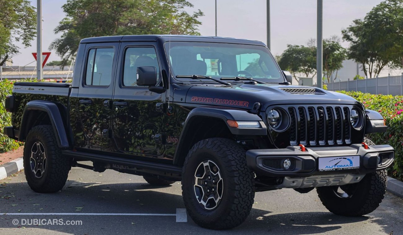 Jeep Gladiator Sand Runner V6 3.6L 4X4 , 2023 GCC , 0Km , With 5 Yrs or 100K Km WNTY @Official Dealer