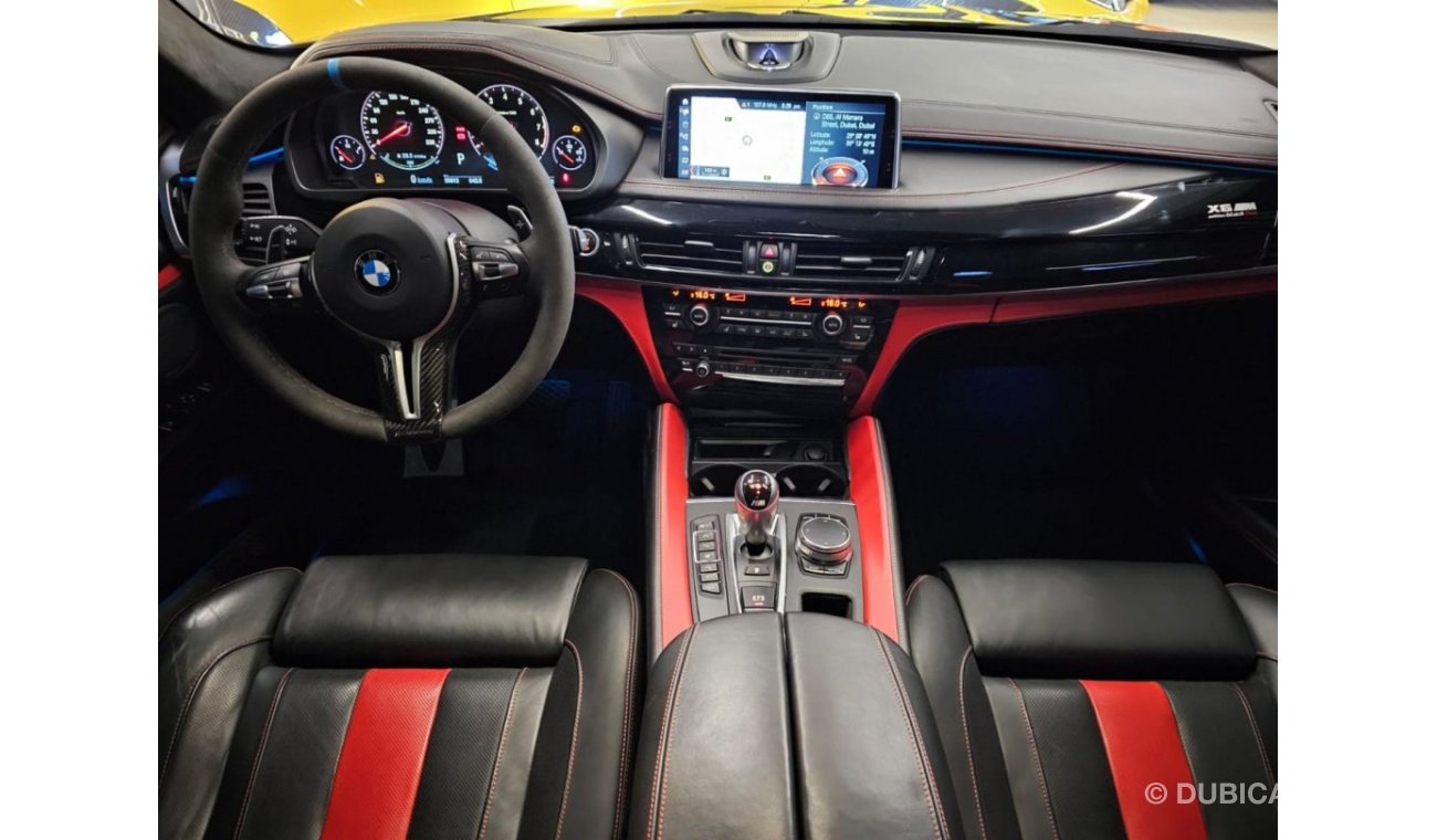 BMW X6M X6 MPOWER BLACK FIRE EDITION/2018 GCC /59000KM