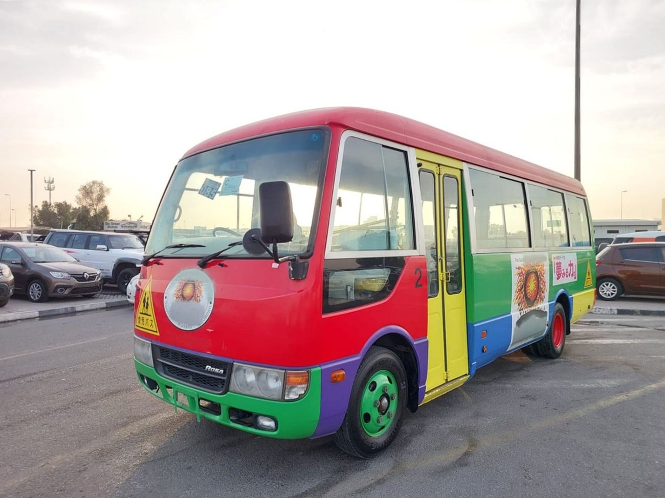 ميتسوبيشي روزا (RAMADAN OFFER) MITSUBISHI ROSA BUS RHD 2015 MODEL 3.0 L DIESEL MANUAL(PM10339)