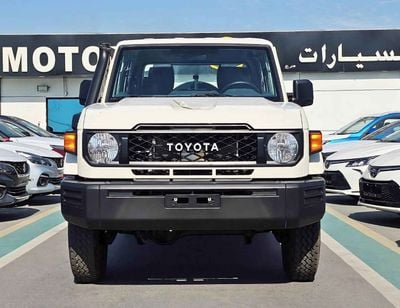 تويوتا لاند كروزر بيك آب LC79 / DOUBLE CABIN / 4.2L V6 DIESEL M/T / LEATHER SEATS / SNORKEL / MID OPTION / 4WD (CODE # 69033)