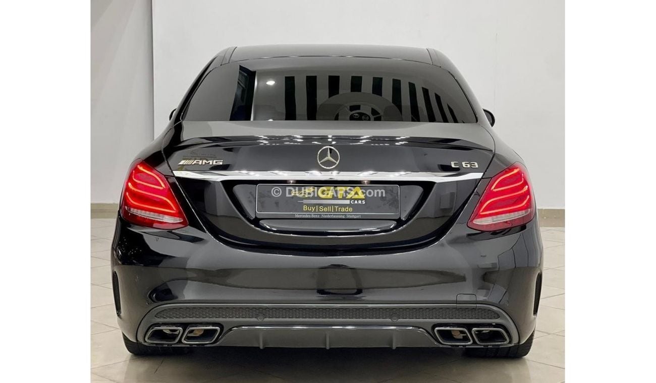 Mercedes-Benz C 63 AMG 2017 Mercedes C63 AMG V8 Bi-turbo , Full Service History, Warranty.