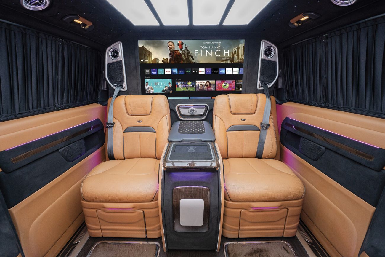 Mercedes-Benz V 250 2024 VVIP MERCEDES GCC V250 with VB Air Suspension and Extra AC- 2 Years Warranty by VLINE Design