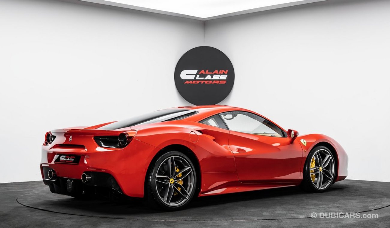 Ferrari 488 GTB - Under Warranty and Service Contract