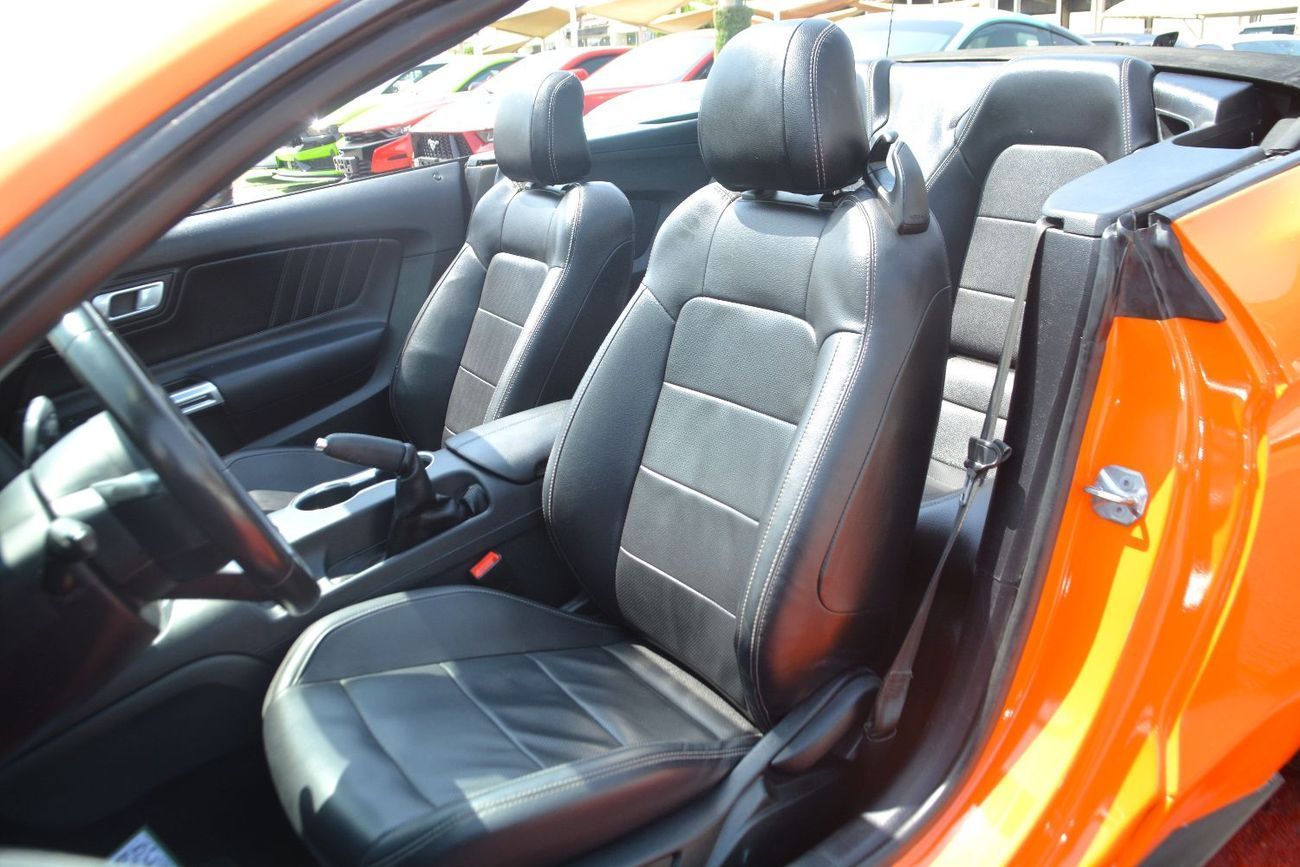 Ford Mustang BEAUTIFUL ORANGE CONVERTIBLE