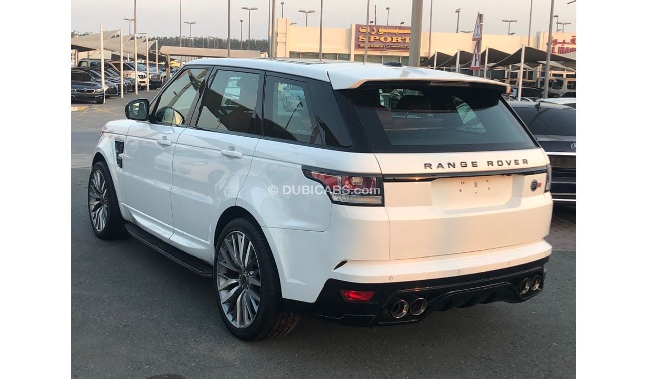 Land Rover Range Rover Sport Rang Rover sport super charge kit SVR model 2014 GCC car perfect condition full option V8