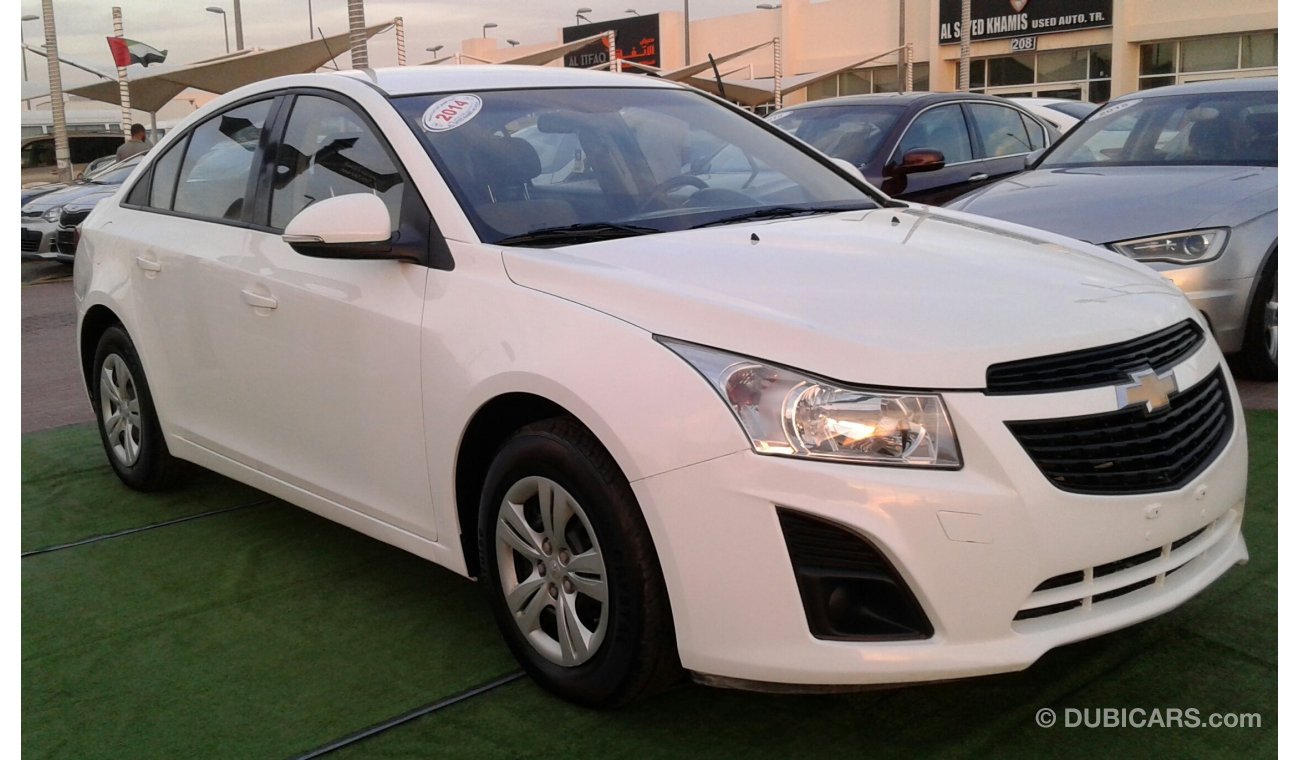 Chevrolet Cruze L S 2014 WHITE GCC PERFECT