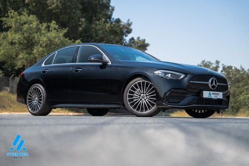 مرسيدس بنز C 200 AMG Line | 1.5L | Warranty Included | GCC Specs Sedan