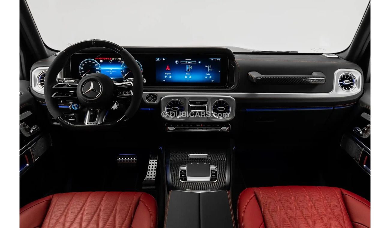 Mercedes-Benz G 63 AMG 4.0L V-8 Twin-Turbocharged Engine + eMotor