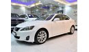 Lexus IS300 EXCELLENT DEAL for our Lexus IS 300 ( 2012 Model! ) in White Color! GCC Specs