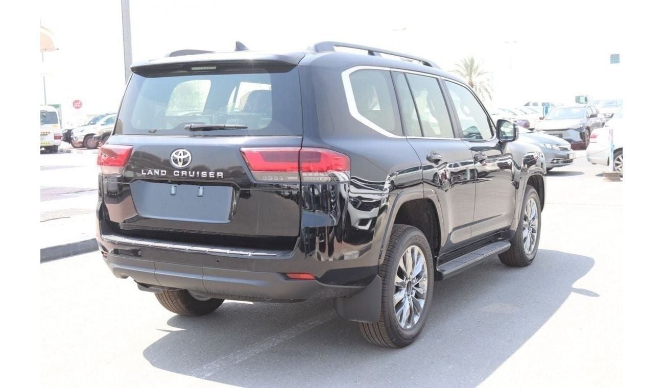 تويوتا لاند كروزر 3.3L,VX, DIESEL, EUROPIAN SPECS, LEATHER SEATS, ELECTRIC SEAT, WIRELESS CHARGER, 2024 FOR EXPORT