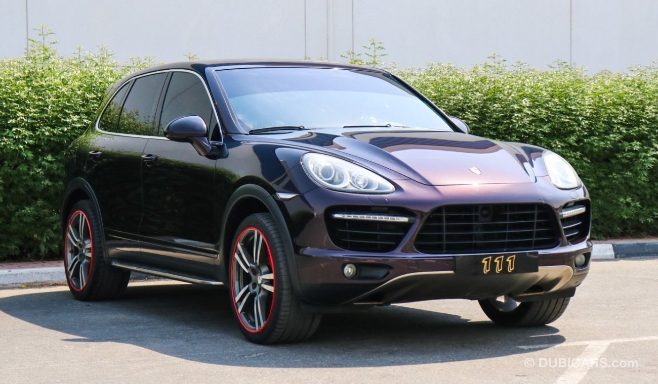 Porsche Cayenne Turbo / GCC Specifications