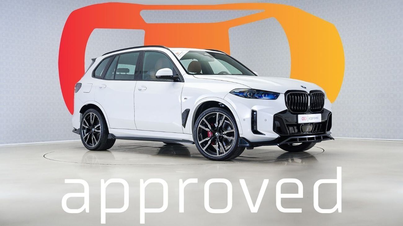 بي أم دبليو X5 40i xDrive 3.0L X5 xDrived40i M Sport | AED 15,647 PM | Warranty 2027 - Service 2028 | GCC