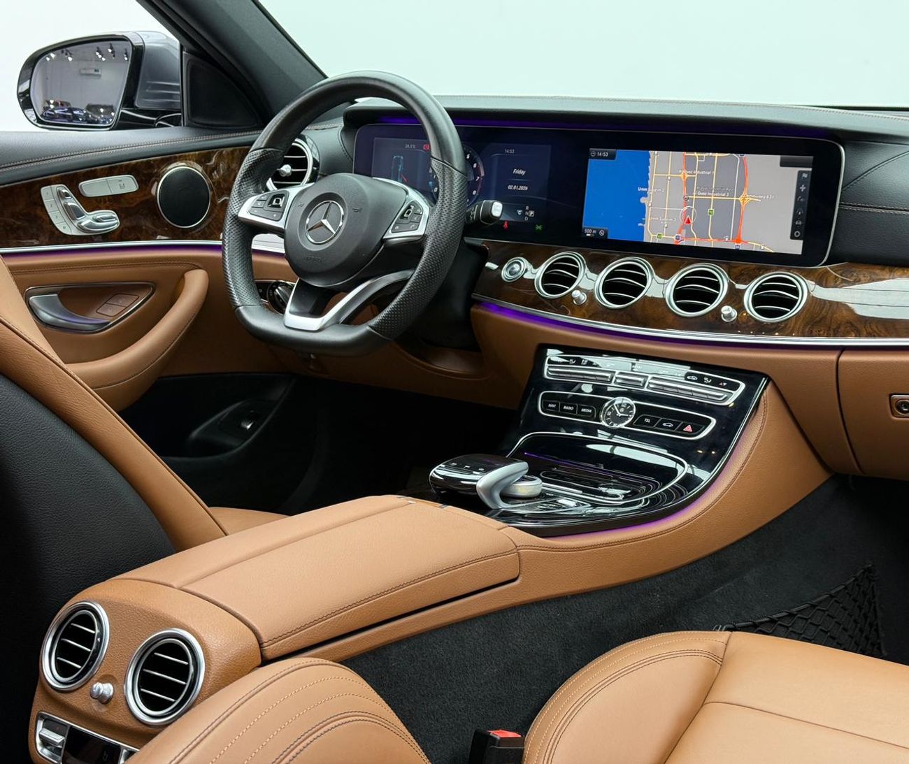 Mercedes-Benz E 400 2017 Mercedes Benz E400 4Matic, Service History, Fully Loaded, Excellent Condition, GCC