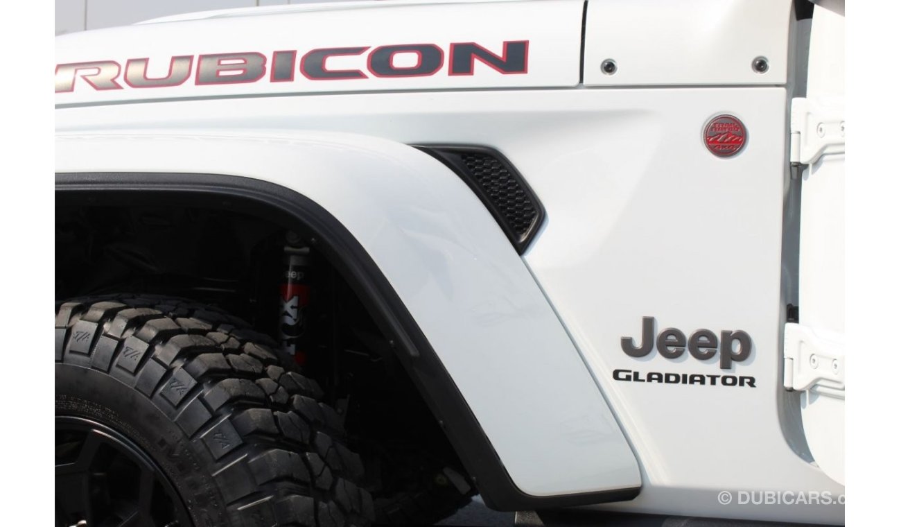 Jeep Gladiator Rubicon LAUNCH EDITION 2020 GCC WITH AGENCY WARRANTY LOW MILEAGE IN MINT CONDITION