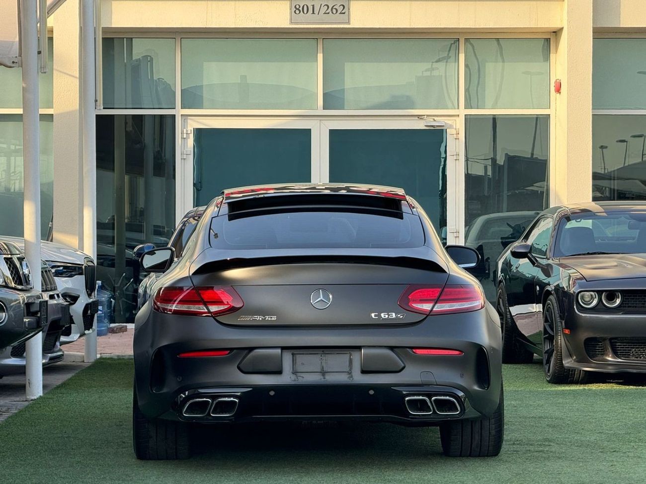 Mercedes-Benz C 63 AMG MERCEDES BENZ C63S COUPE 2020 IMPORT ORIGINAL PAINT PERFECT CONDITION