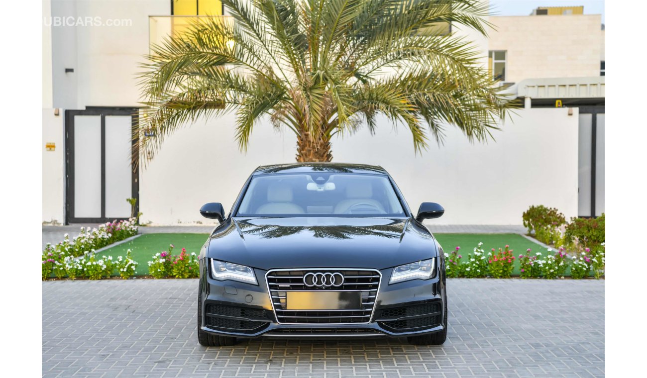 أودي A7 3.0L Supercharged S-Line - Agency Serviced - AED 1,639 PER MONTH (4 Y) - 0% DOWNPAYMENT