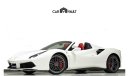 فيراري 488 سبايدر GCC Spec - With Warranty and Service Contract