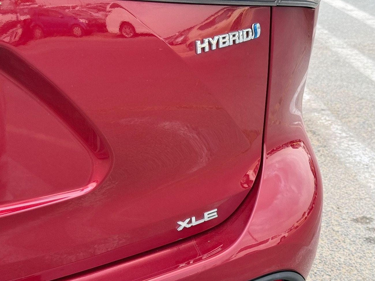 Toyota Highlander 2021 TOYOTA HIGHLANDER XLE HYBRID AWD FULL OPTIONS IMPORTED FROM USA