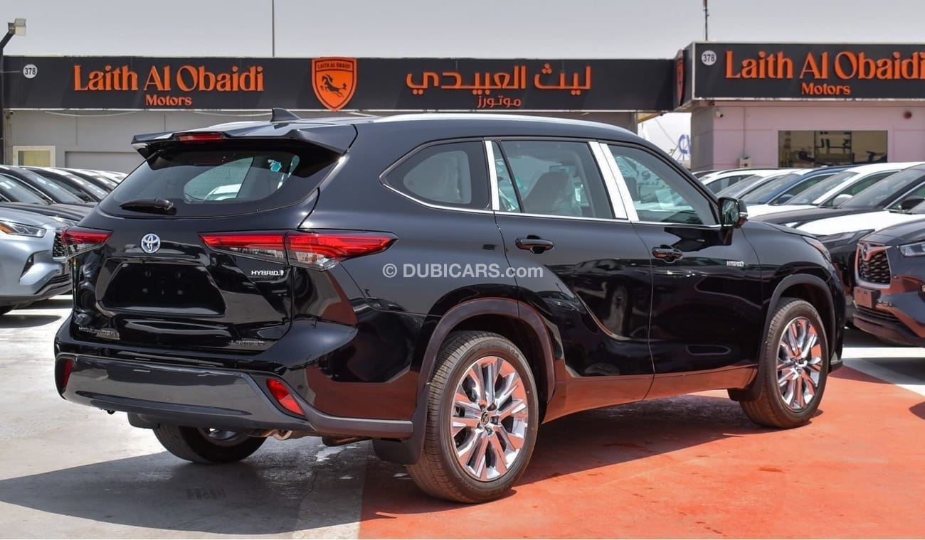 Toyota Highlander Toyota Highlander 2.5L Hybrid Limited | 2023 | For Export Only