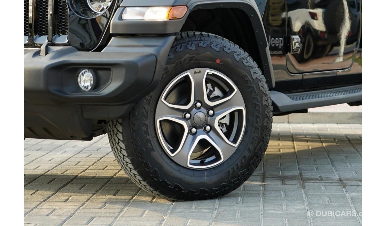 جيب رانجلر Jeep Wrangler 2023 GCC under Agency Warranty with Flexible Down-Payment.