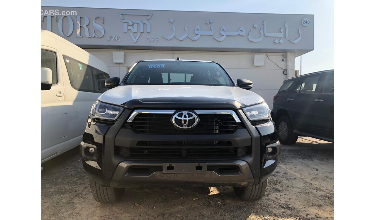 Toyota Hilux ADVENTURE 4.0L MODEL 2021 6 CYLINDER AUTO TRANSMISSION REAR AC BACK CAME & DVD ONLY FOR EXPORT