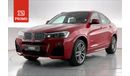 BMW X4 xDrive 35i M Sport| 1 year free warranty | Exclusive Eid offer
