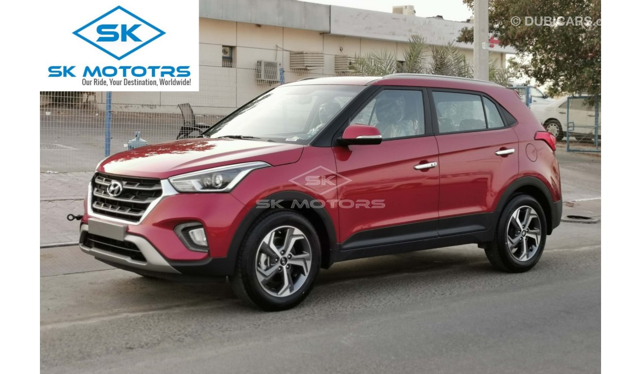 Hyundai Creta 1.6L, 17" Rims, Front and Rear A/C, DVD, Rear Camera, Sunroof, Fabric Seat, Fog Lights (CODE # HC04)