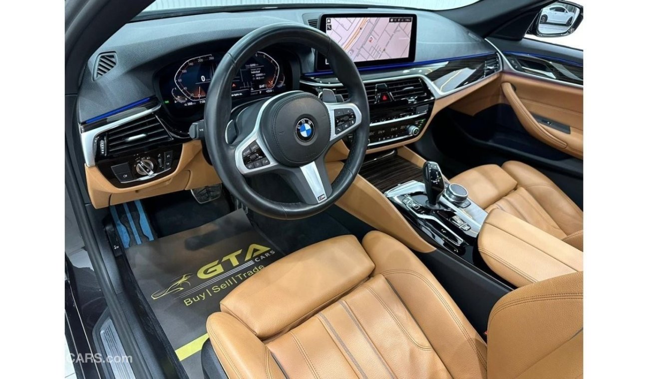 BMW 520i M Sport Comfort 2022 BMW 520i M-Sport, May 2027 BMW Warranty + Service Pack, Full Options, Low Kms