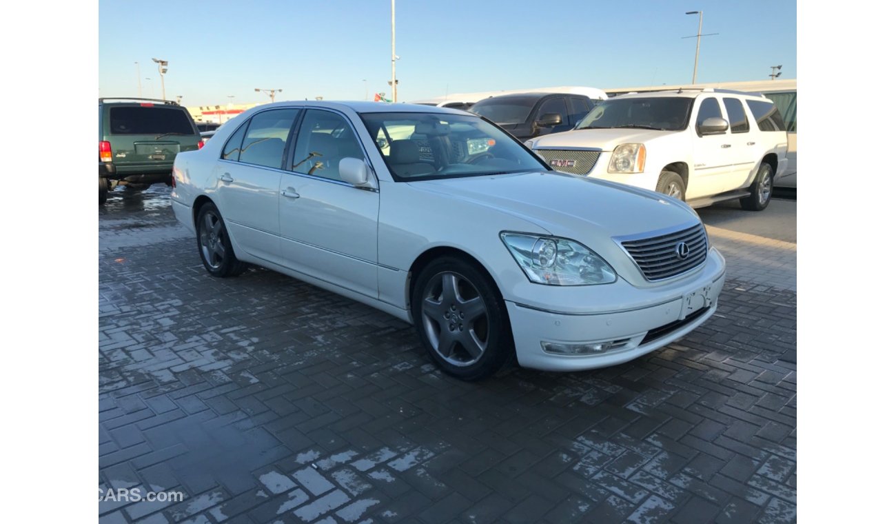 Lexus LS 430 لكزس430 بحالة ممتازة بدون حوادث2005