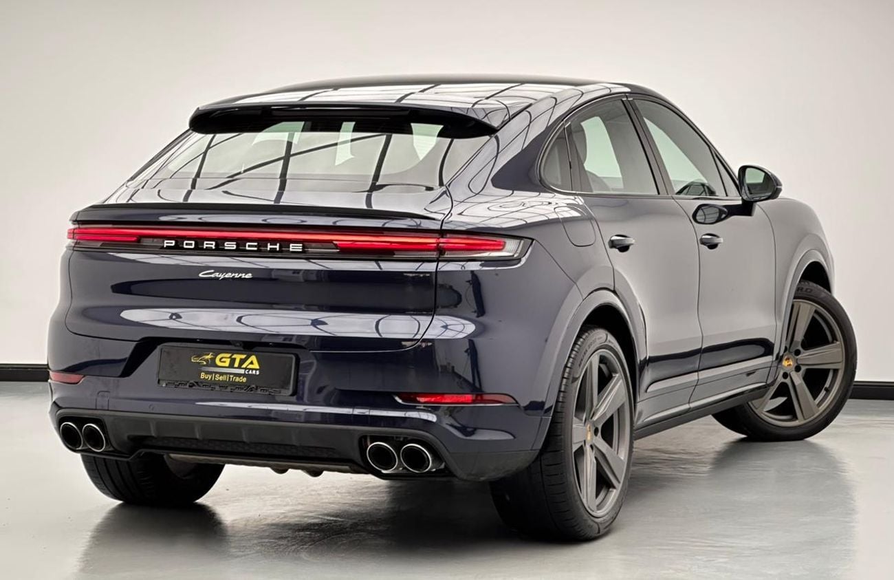 Porsche Cayenne 2024 Porsche Cayenne Coupe, Feb/2027 Porsche Warranty, Porsche Full Service History, GCC