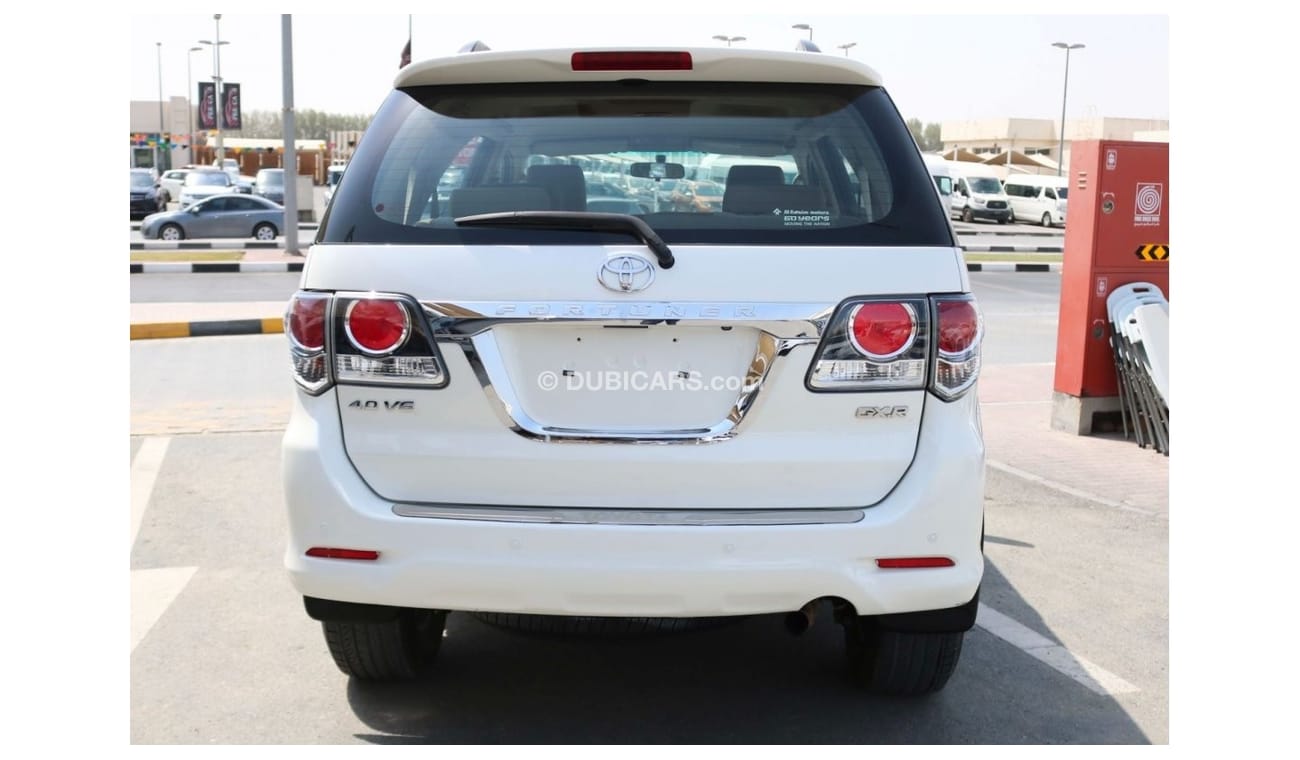 Toyota Fortuner 2015 | TOYOTA FORTUNER 4.0 V6 - GX.R - GCC SPECS EXCELLENT CONDITION