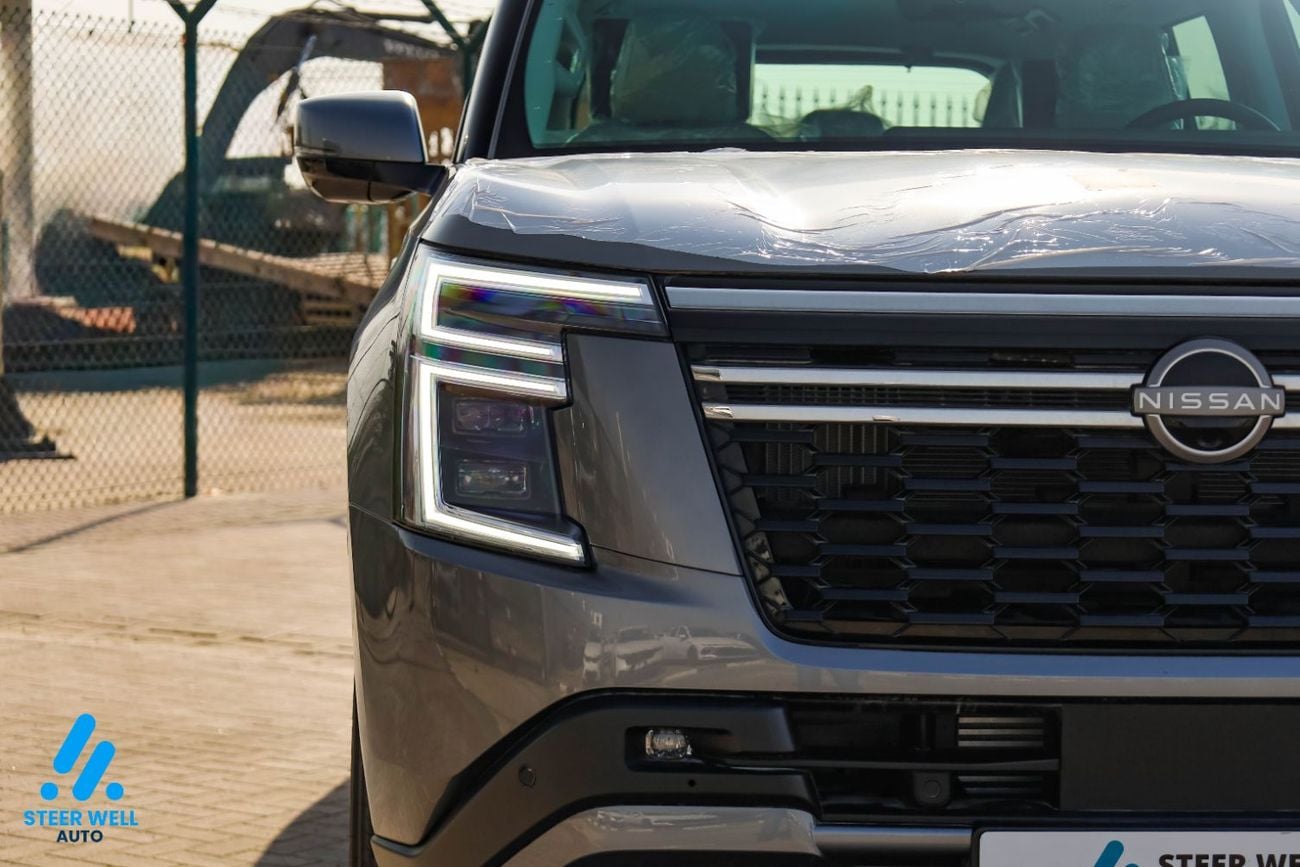 نيسان باترول LE T2 3.5L V6 AWD 9AT 2026 | 8-Seater | Power Tailgate | 18” Alloy Wheels | Full Safety