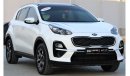 Kia Sportage Kia Sportage 2019 GCC Full Option No. 1 1600, in good condition, without paint, without accidents, v