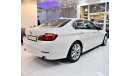 BMW 530i VERY LOW MILEAGE! ONLY 57,0000KM! BMW 530i 2013 Model!! in White Color! GCC Specs