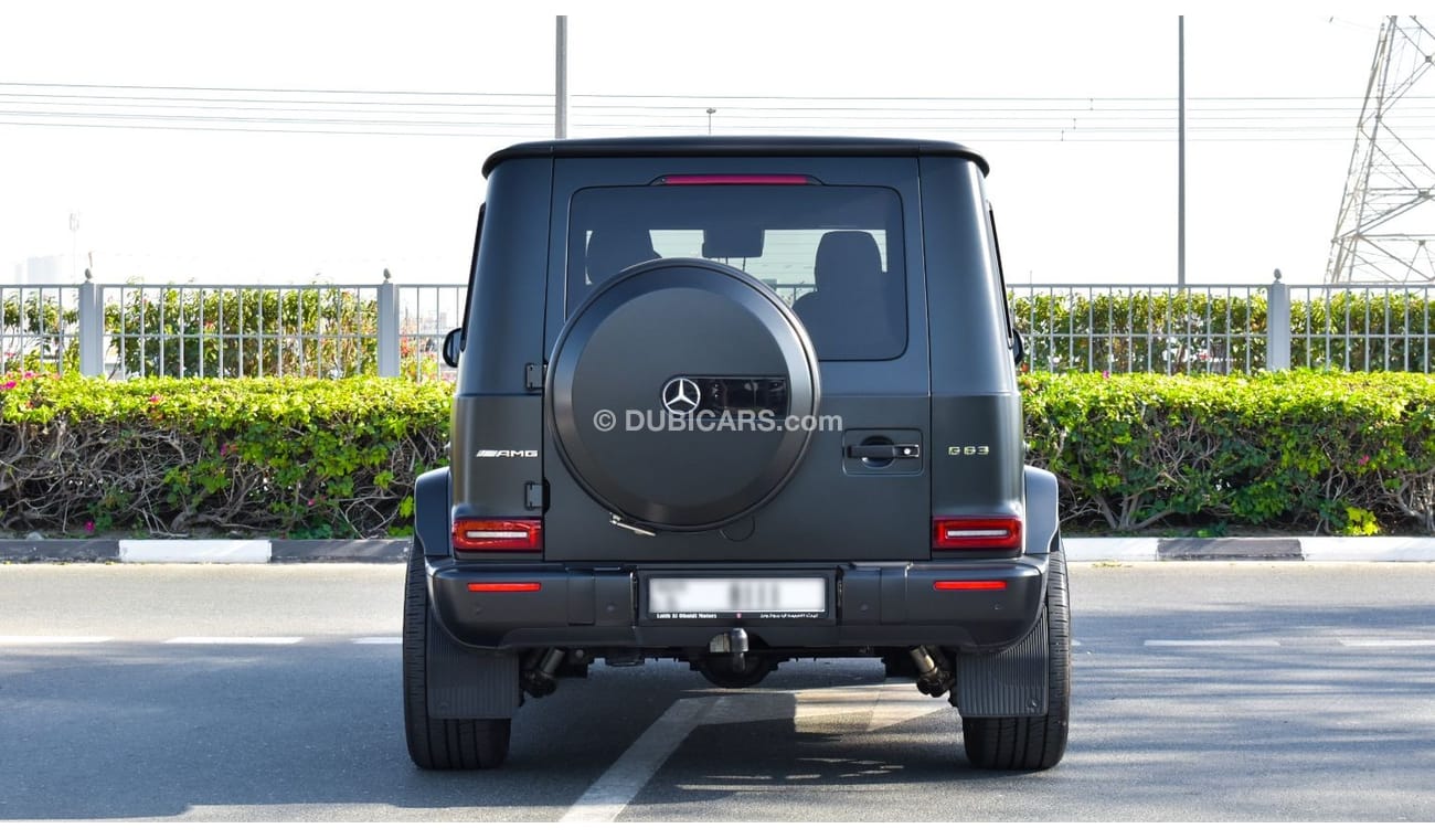 Mercedes-Benz G 63 AMG Mercedes Benz G 63 AMG | 2022 | Original Black Matte