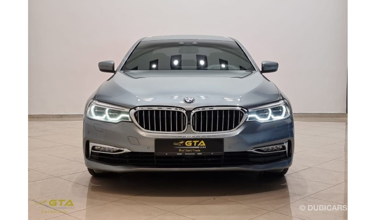 بي أم دبليو 540 2017 BMW 540i Luxury Line, Warranty-Service History, GCC