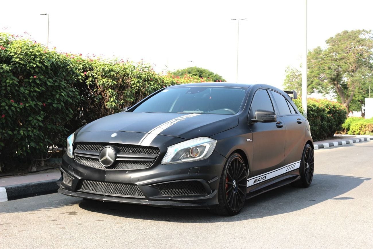 Mercedes Benz A45 MERCEDES A45 AMG MODEL 2014 FULL OPTIONS GULF SPACE