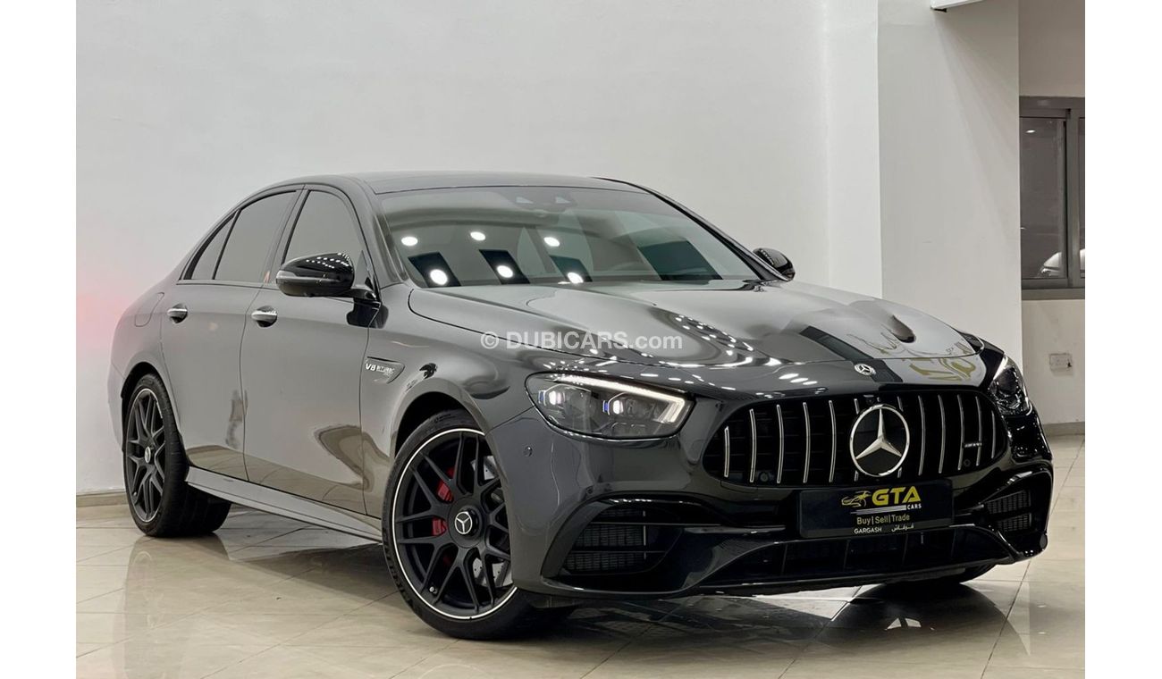 Mercedes-Benz E 63 AMG 2021 Mercedes AMG E 63 S, Mercedes Warranty-Service Contract-Service History, GCC