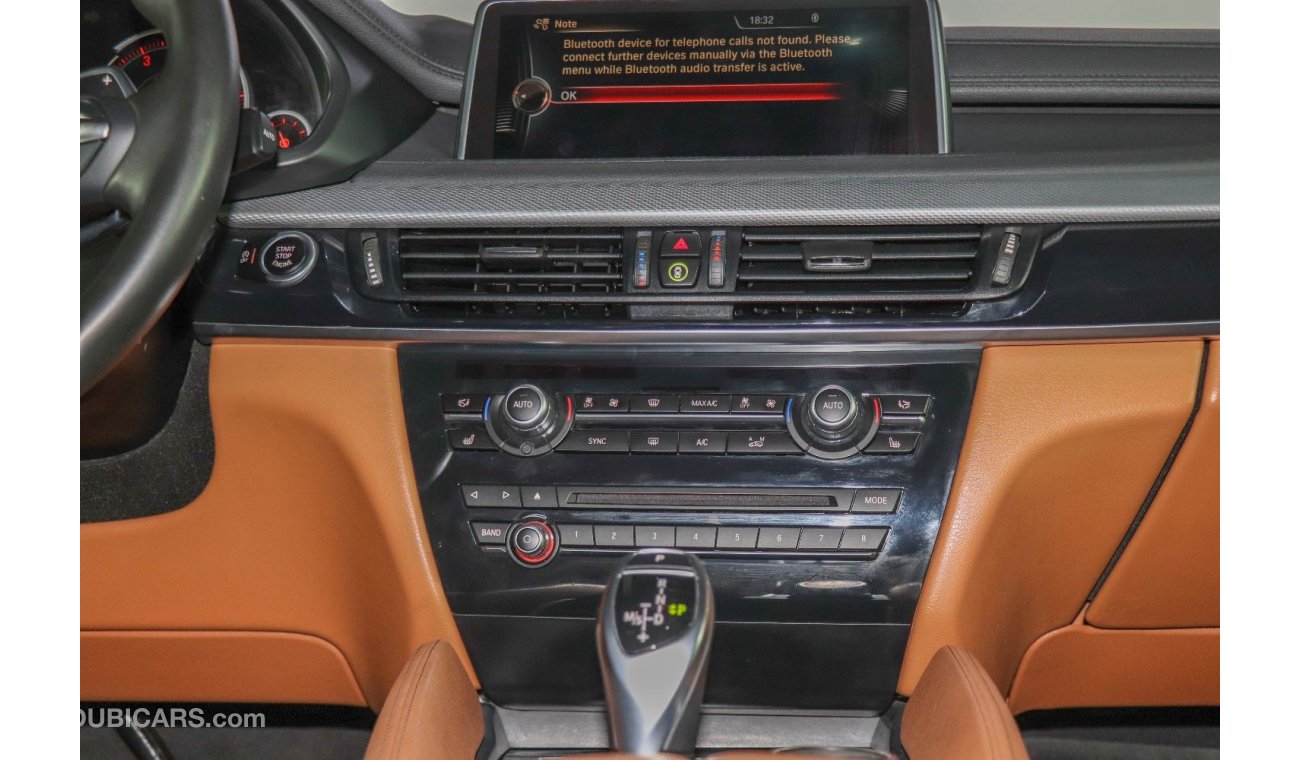 BMW X6 BMW X6 X-Drive 35i M-Kit 2016 GCC under Agency Warranty with Flexible Down-Payment.