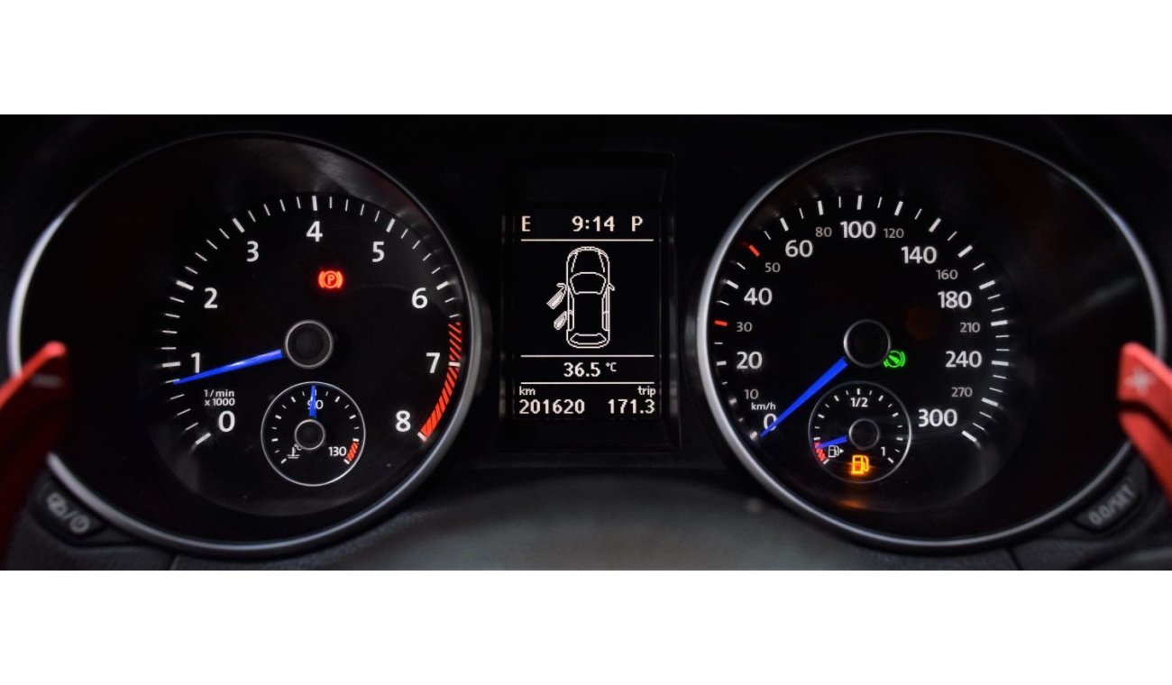 Volkswagen Golf Plus EXCELLENT DEAL for our Volkswagen Golf R32 ( 2013 Model! ) in Silver Color! GCC Specs