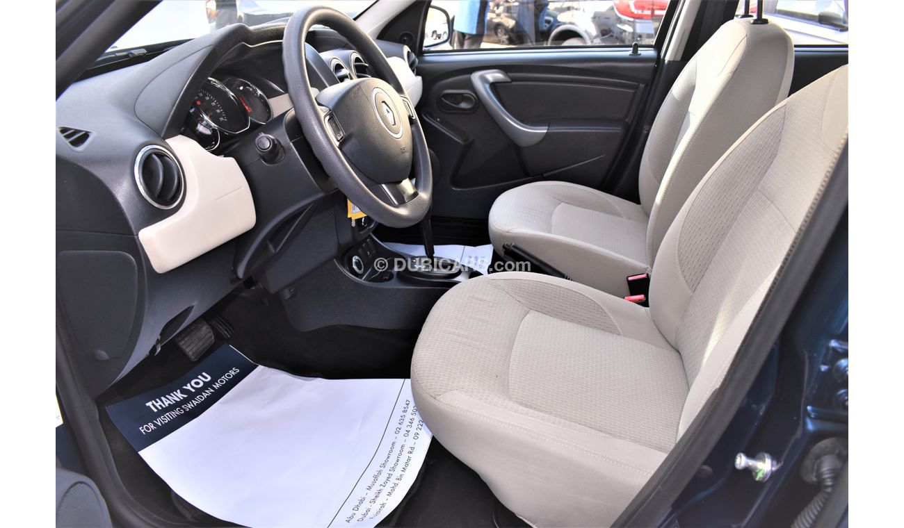 Renault Duster 2.0L PE AWD 2017 GCC SPECS DEALER WARRANTY