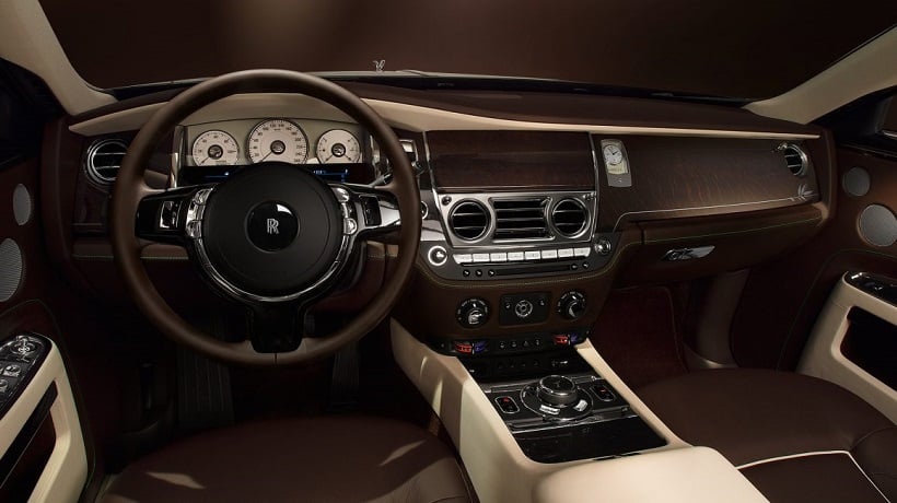 Rolls-Royce Ghost interior - Cockpit
