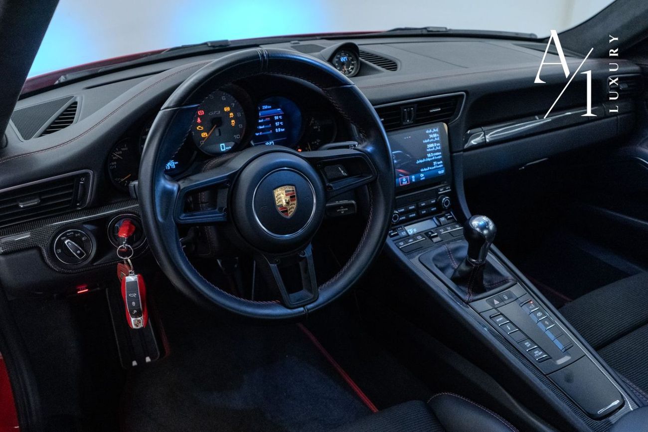 Porsche 911 GT3 4.0L (493 HP) 2018 Porsche 911 GT3 Touring, Porsche Warranty, Full Porsche Service History, Manu