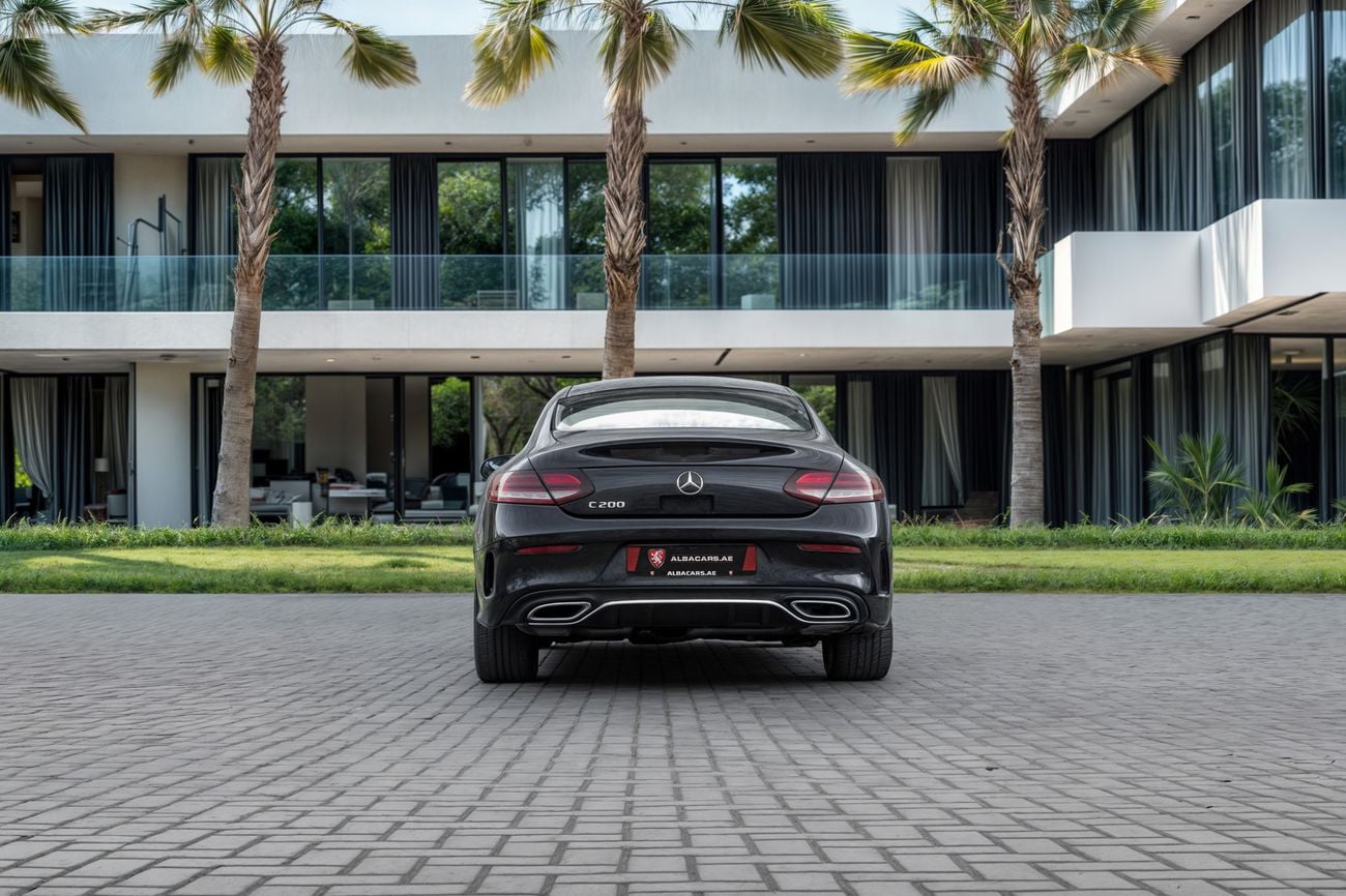 مرسيدس بنز C 200 C200 AMG Coupe | 3,036 P.M | 0% Downpayment | LOW KMS!