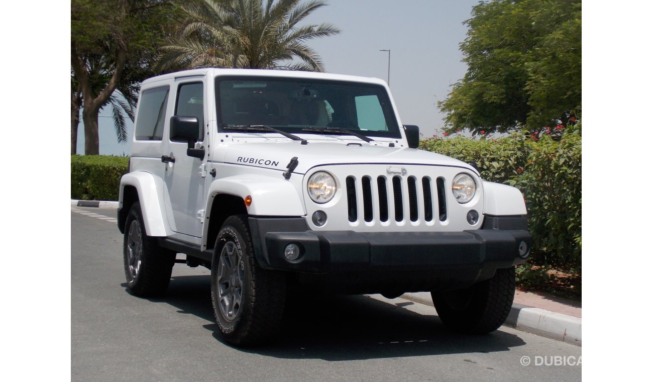 Jeep Wrangler Brand New 2016 RUBICON 3.6L V6 GCC With 3 Yrs/60000 km AT the Dealer * RAMADAN OFFER *