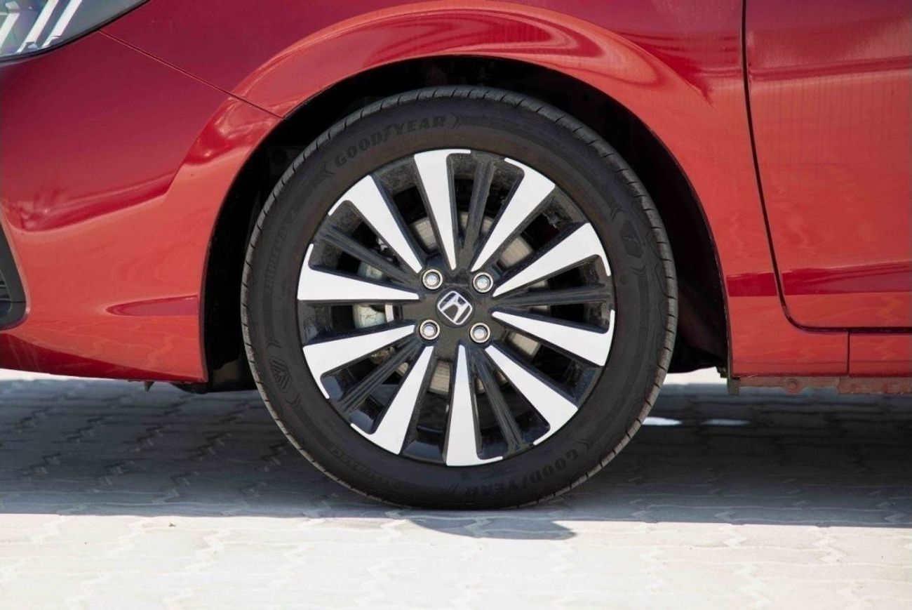 Honda City 2024 Honda City 1.5 LXS - Radiant Red inside Ivory