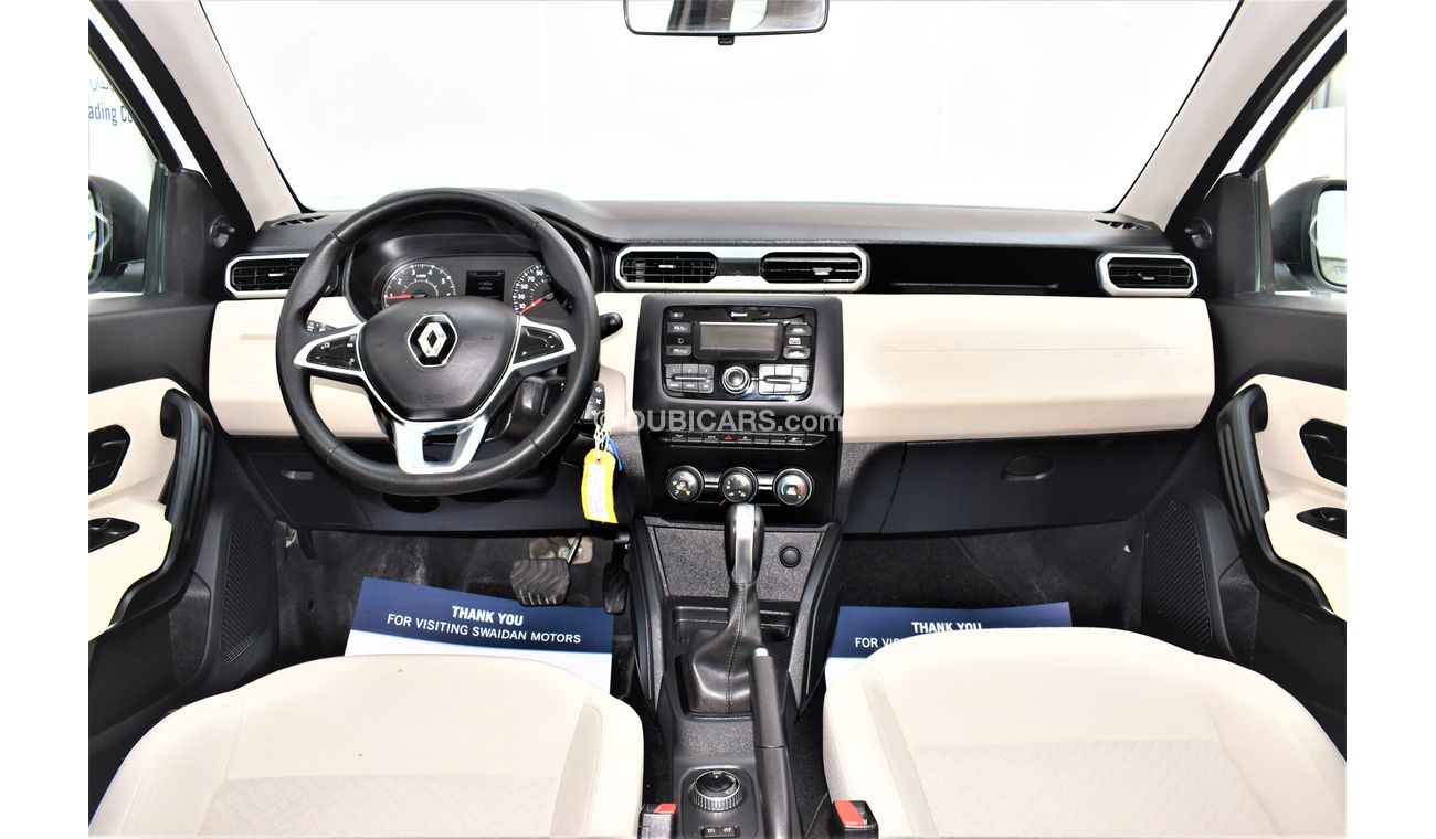 Renault Duster AED 719 PM | 2.0L PE 4WD GCC DEALER WARRANTY