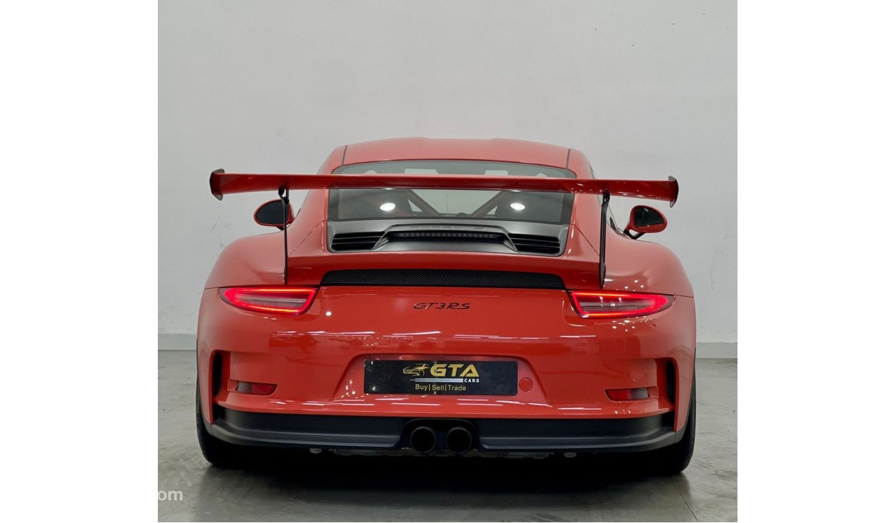 Porsche 911 GT3 2016 Porsche 911 GT3 RS, Full Service History, Warranty, GCC