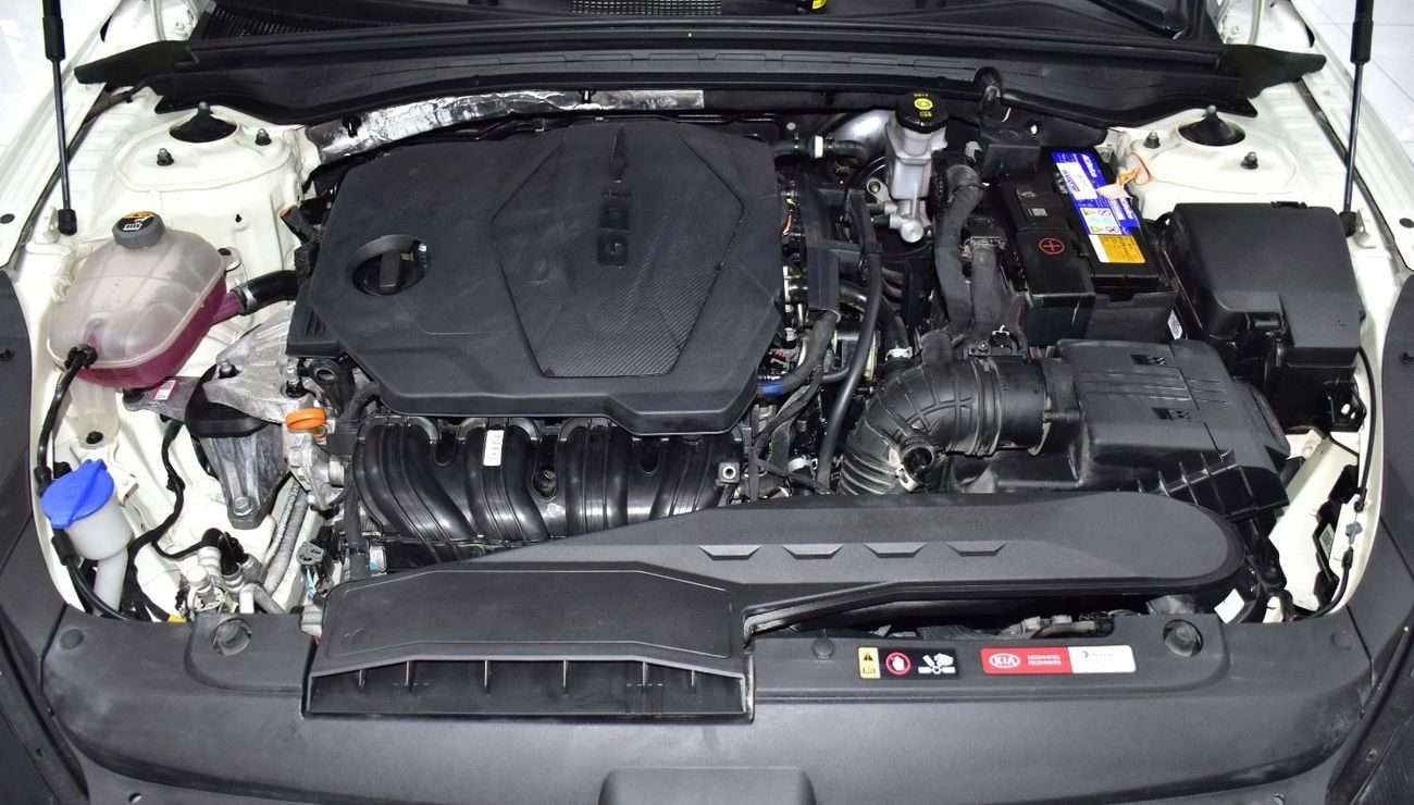 Kia K5 EXCELLENT DEAL for our KIA K5 GT-Line ( 2021 Model ) in White Color GCC Specs