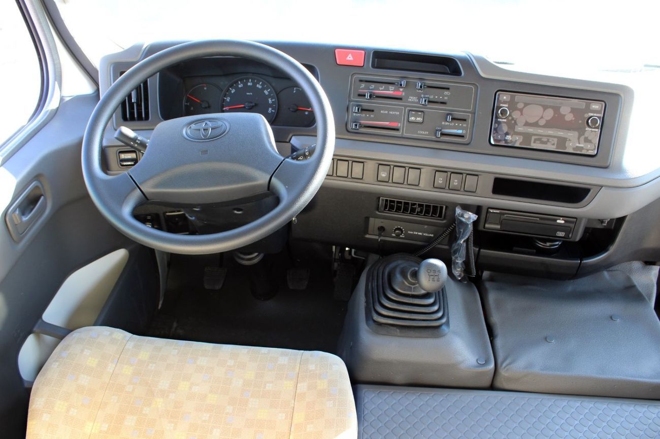 Toyota Coaster 2025 Toyota Coaster High-Roof 30-Seater 4.2L 6-Cyl Diesel M/T RWD Export Only